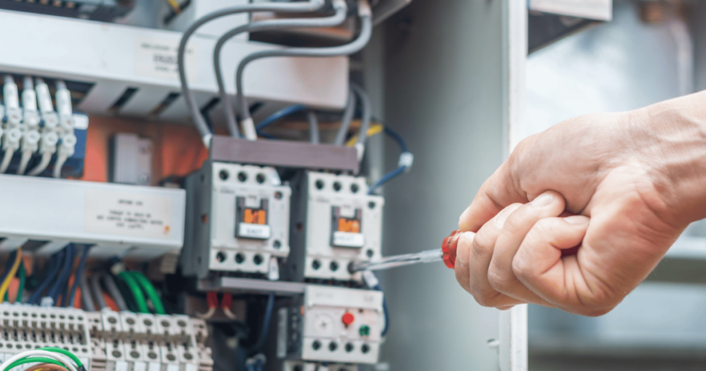 how commercial electrical systems are installed in buildings
